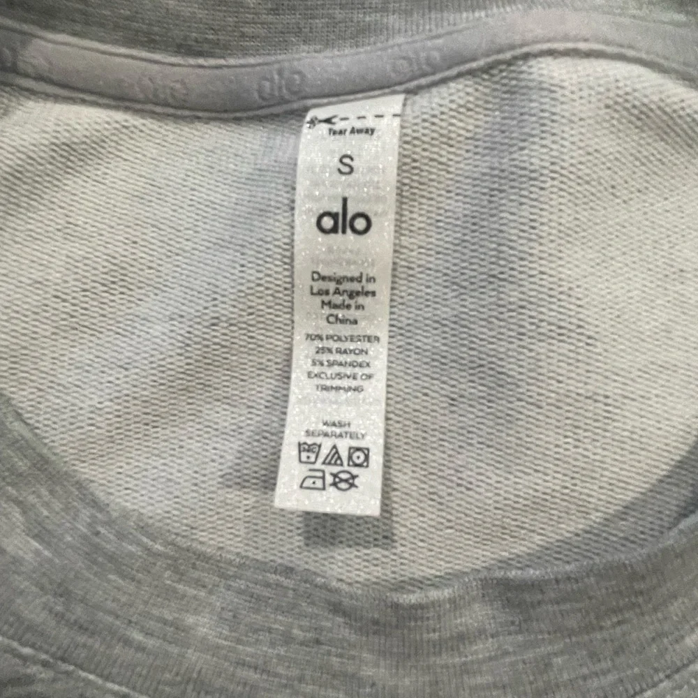 alo dreamy wrap pullover | size s - Picture 5 of 6